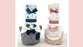 出産祝いに迷ったらこれ！センス良すぎる出産祝い。実用性も抜群の『おむつケーキ』