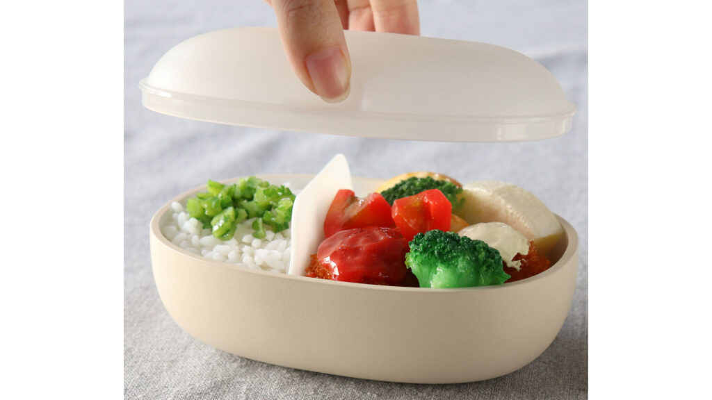 TAKENAKA【mayu ランチボックス】ドーム型で潰れない！洗いやすい日本製お弁当箱