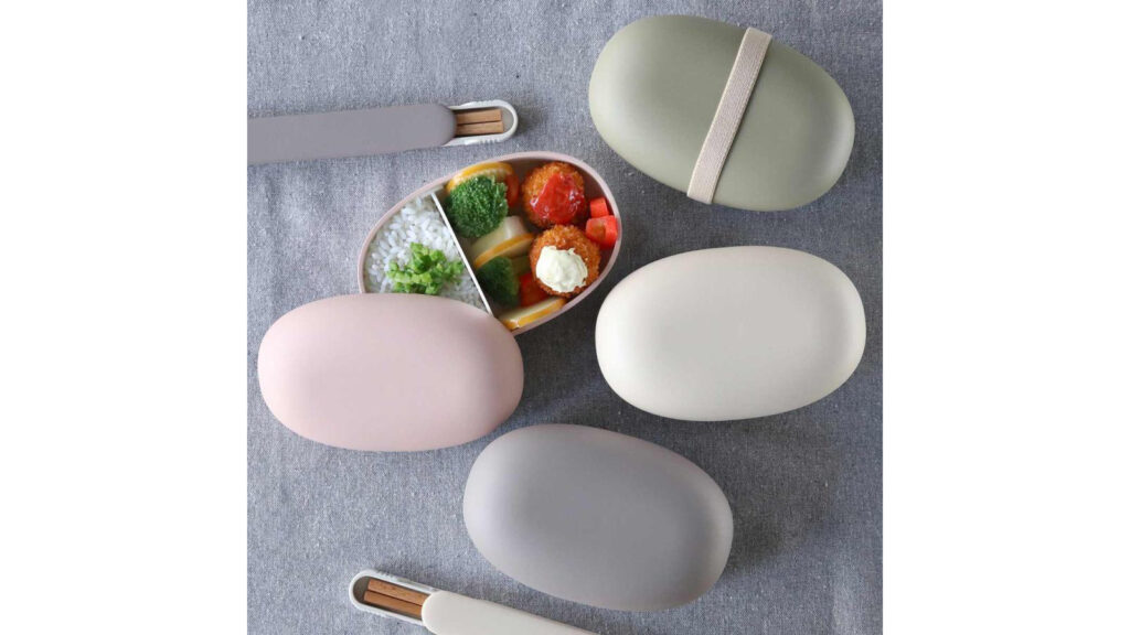 TAKENAKA【mayu ランチボックス】ドーム型で潰れない！洗いやすい日本製お弁当箱