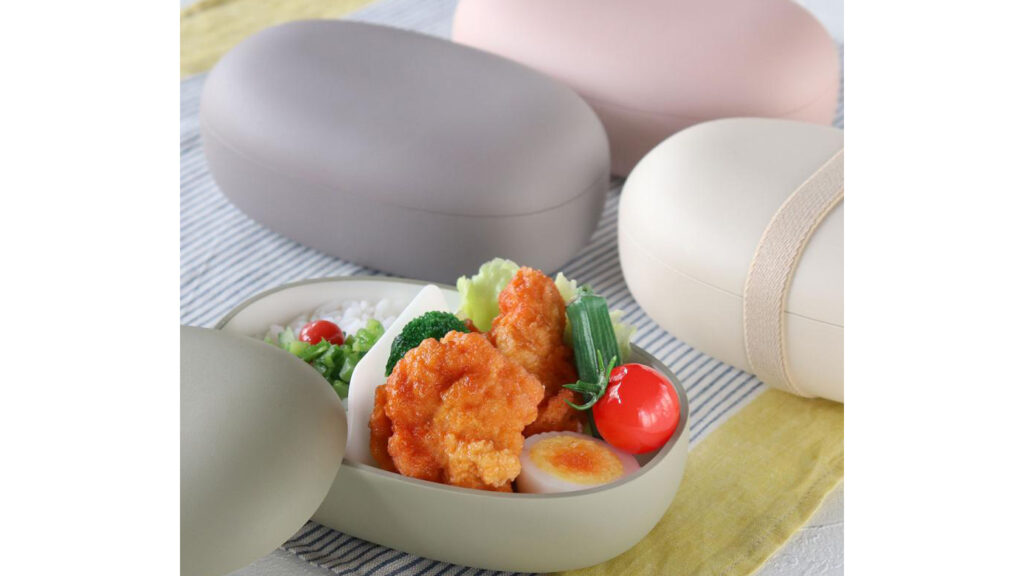 TAKENAKA【mayu ランチボックス】ドーム型で潰れない！洗いやすい日本製お弁当箱