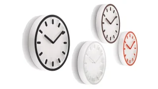 まるで「時計アイコン」？世界的デザイナーが作った不思議な壁掛け時計