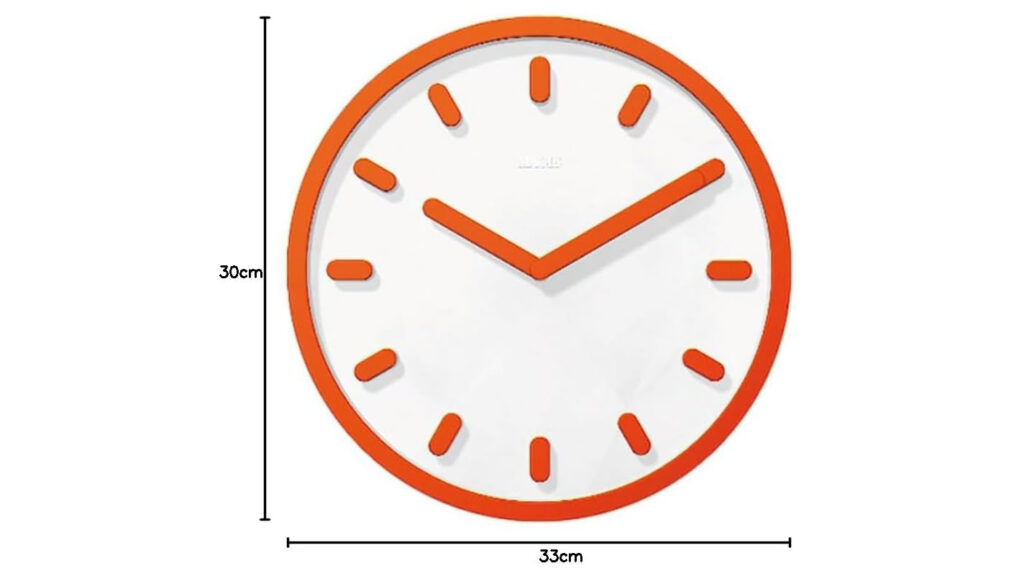 まるで「時計アイコン」？世界的デザイナーが作った不思議な壁掛け時計