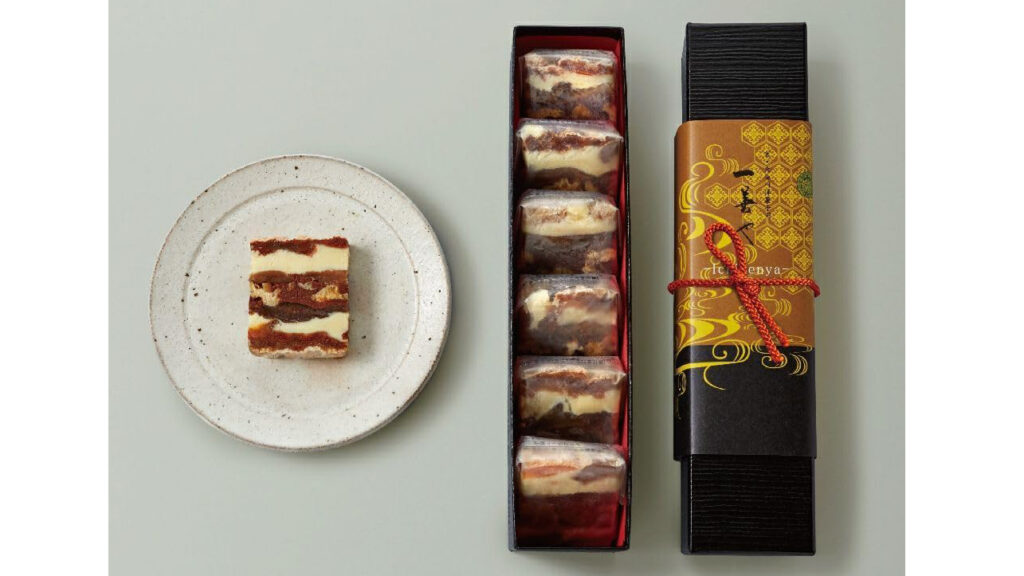 一善や「干柿と胡桃と無花果のミルフィーユ」｜京都生まれの極上いちじくスイーツ