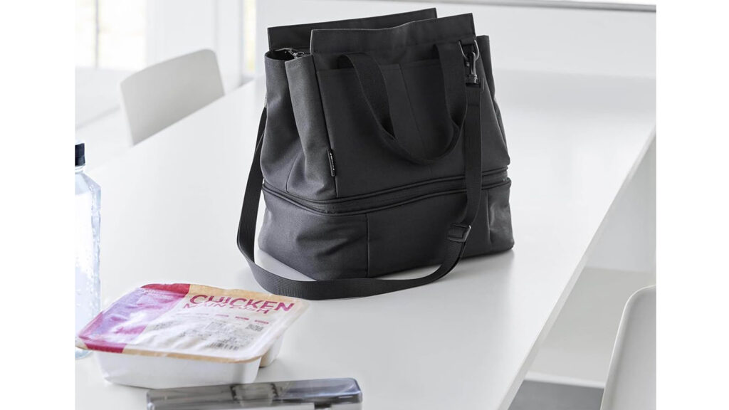 通勤にも使える!保冷ランチバッグ付き2WAYバッグ