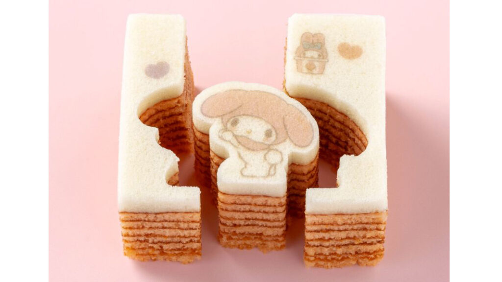 サンリオ型ぬきバウムクーヘンがかわいい！人気キャラクター6種セット