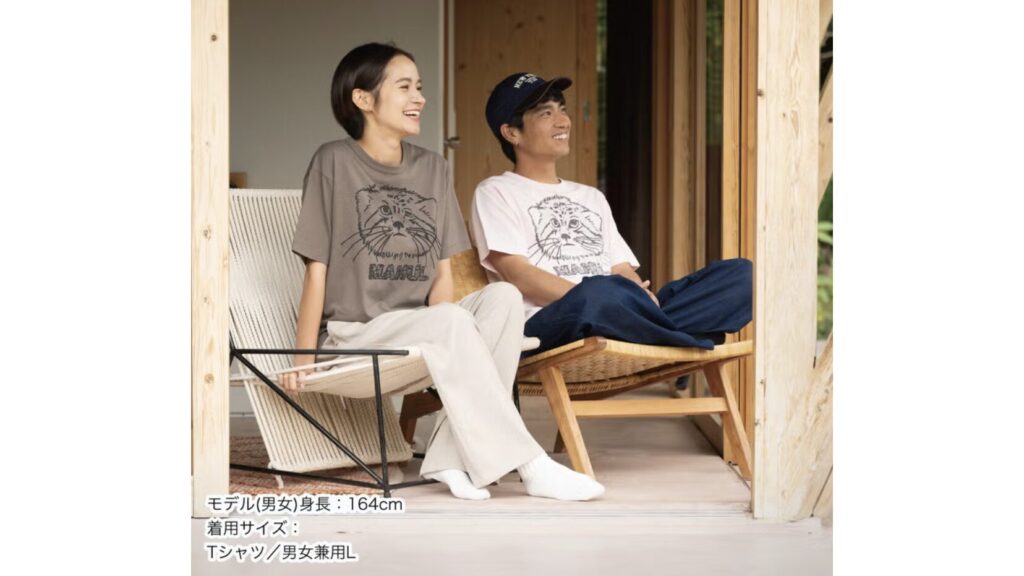 OJICO「マヌルネコTシャツ」｜不機嫌顔がかわいい人気デザイン
