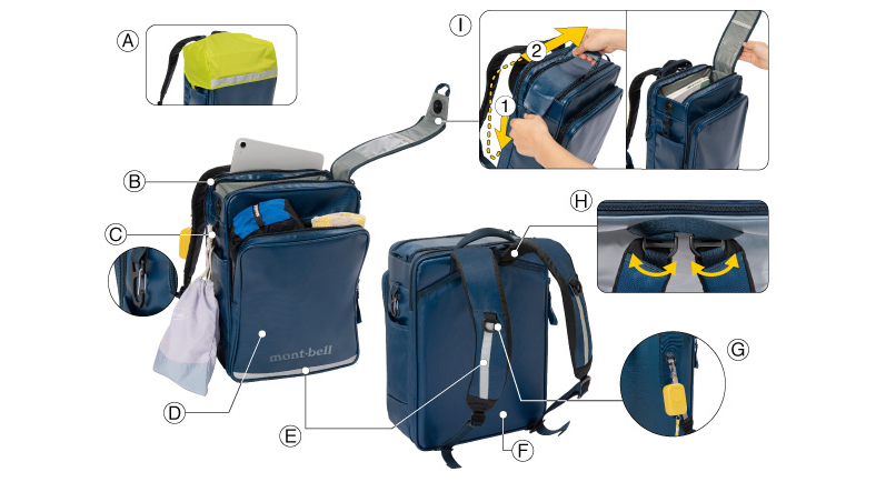 モンベル「わんパック」ランドセル｜軽い通学バックパック