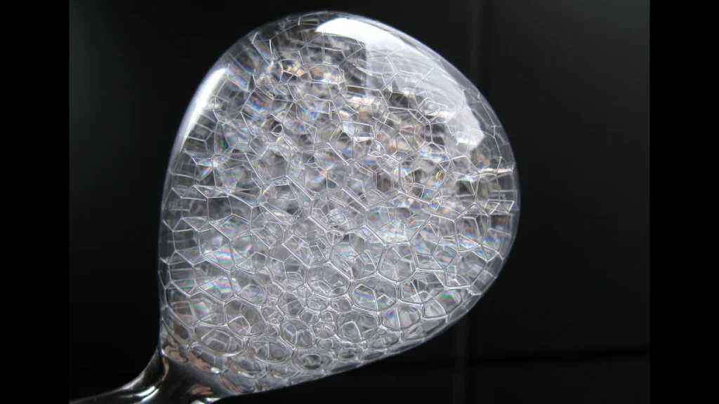 眺めるだけで心が落ち着く。“泡時計”という新しい時間の楽しみ方