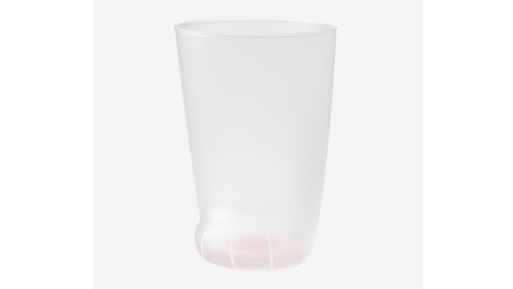 猫好き必見！coconeco 親猫グラス｜肉球デザインが可愛い日本製グラス