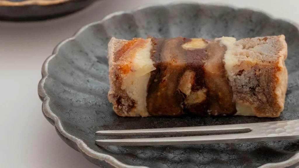 一善や「干柿と胡桃と無花果のミルフィーユ」｜京都生まれの極上いちじくスイーツ