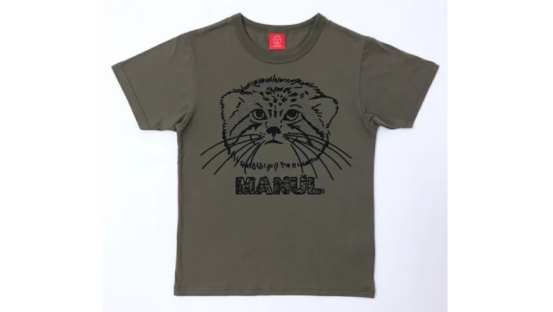 OJICO「マヌルネコTシャツ」｜不機嫌顔がかわいい人気デザイン