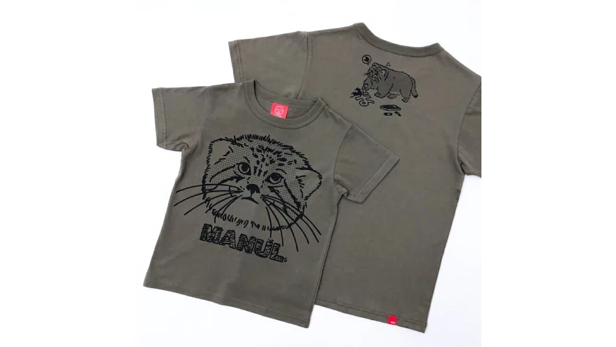 OJICO「マヌルネコTシャツ」｜不機嫌顔がかわいい人気デザイン