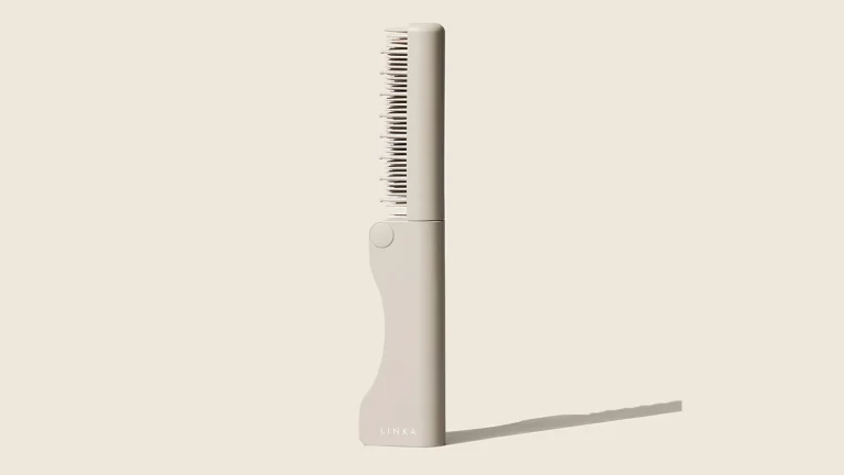ポーチに入るヒートブラシ！「LINKA コンパクトヒートブラシ」で外出先でも簡単ヘアセット