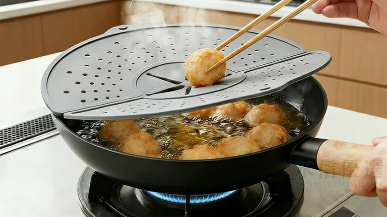 揚げ物のストレス激減！油はねガード「ハネぴた」が便利すぎる