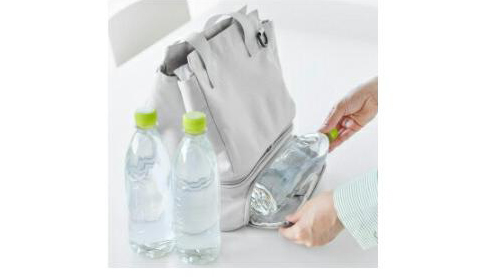 通勤にも使える!保冷ランチバッグ付き2WAYバッグ