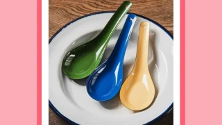 レトロ可愛い！タイのホーローれんげで食卓がおしゃれに変わる