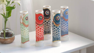 コンパクトで可愛い五月人形に。「鯉行燈」が映える理由