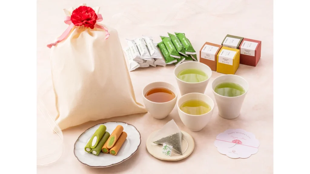 【母の日限定】祇園辻利プレミアムギフトセット｜癒しのティータイムを贈る
