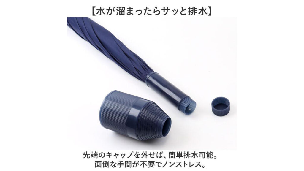 電車や車でも快適!水滴ゼロのスマート傘とは?