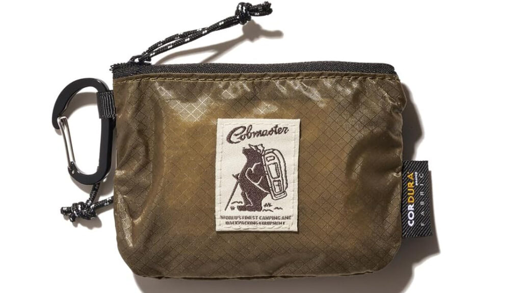 COBMASTER『ミニポーチ』｜軽くて便利！毎日にちょうどいいカラビナ付きポーチ