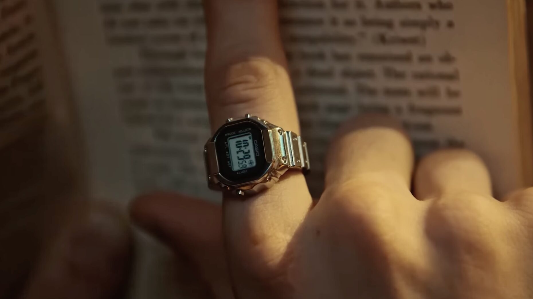 指先に宿る革新。CASIO50周年記念『CASIO RING WATCH』