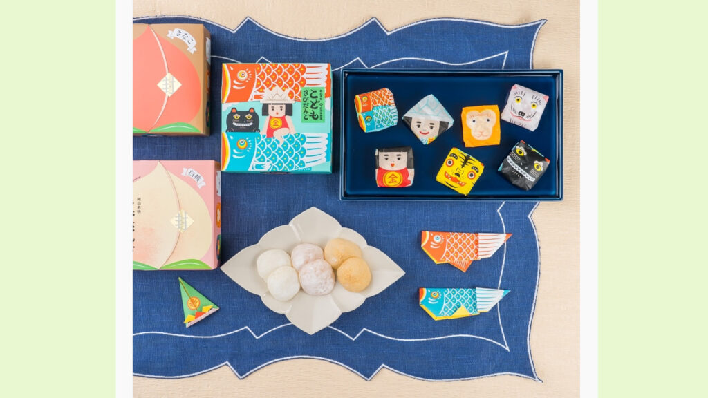 羽田空港限定！かわいいきびだんごセット｜3種の味を楽しめる和菓子