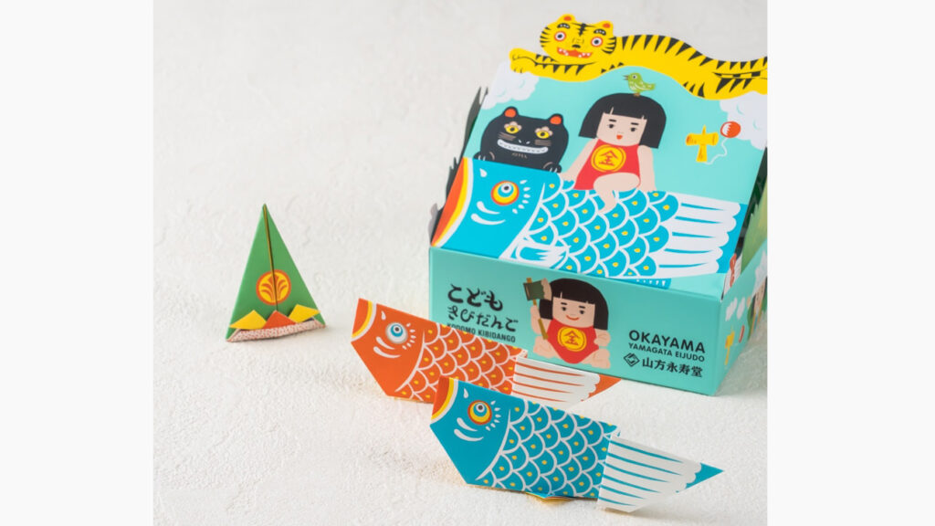 羽田空港限定！かわいいきびだんごセット｜3種の味を楽しめる和菓子