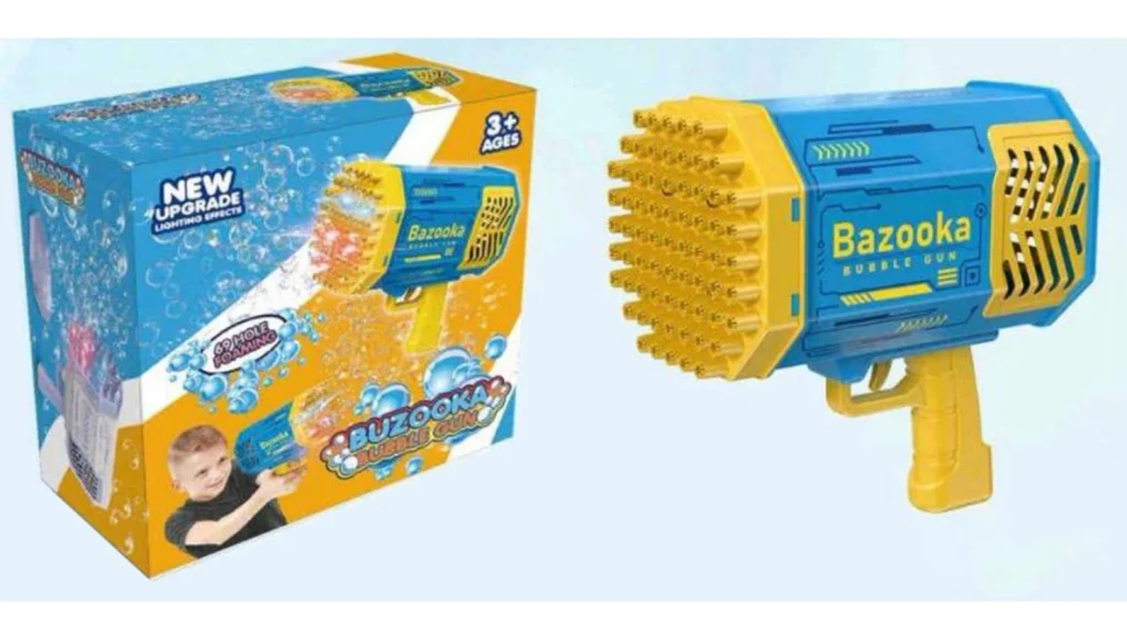 一気に大量発射！電動バブルガンが楽しすぎる