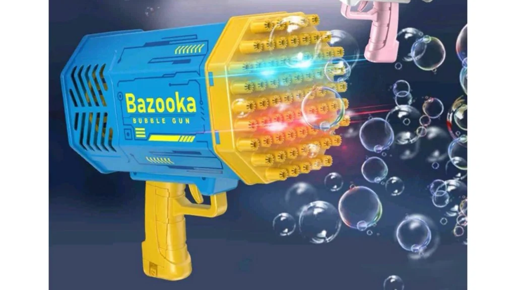 一気に大量発射！電動バブルガンが楽しすぎる