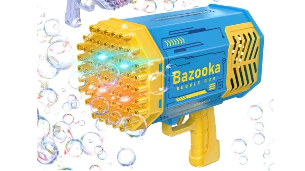 一気に大量発射！電動バブルガンが楽しすぎる