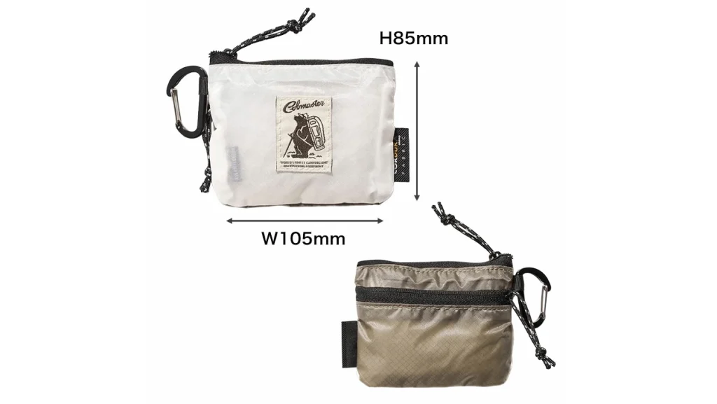 COBMASTER『ミニポーチ』｜軽くて便利！毎日にちょうどいいカラビナ付きポーチ