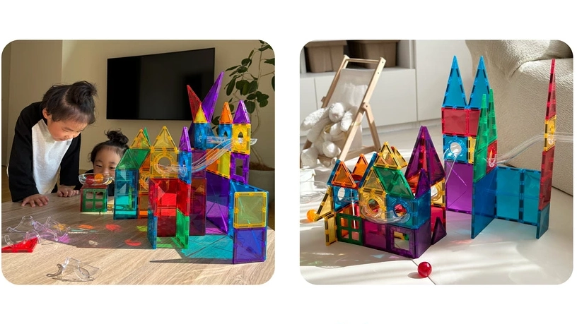 知育玩具の決定版|マグビルド スロープセットで遊びながら学ぶ力を育てる