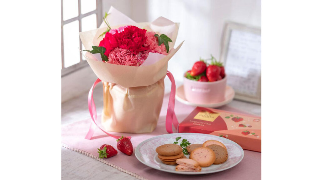 2026年母の日おすすめ｜花束＆ゴディバクッキーの華やかセット