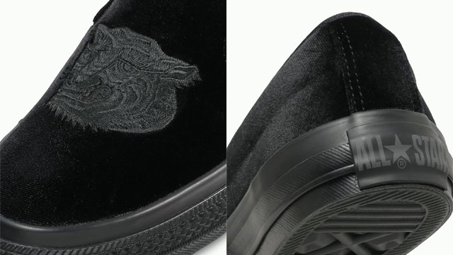 ベルベット&times;虎刺繍が映える｜個性派スニーカーならこれ! コンバース『カンフースリッポン』