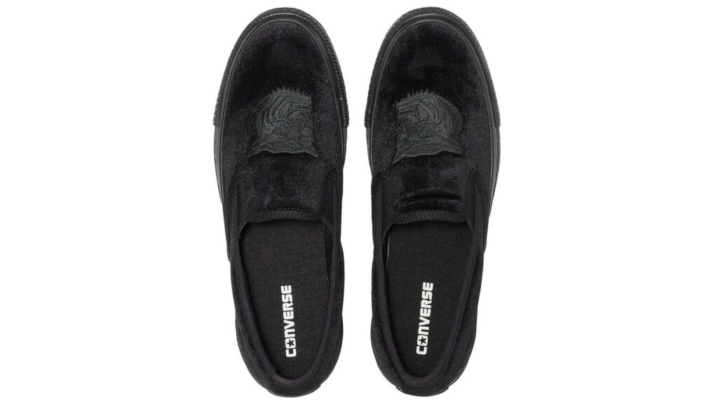 ベルベット&times;虎刺繍が映える｜個性派スニーカーならこれ! コンバース『カンフースリッポン』