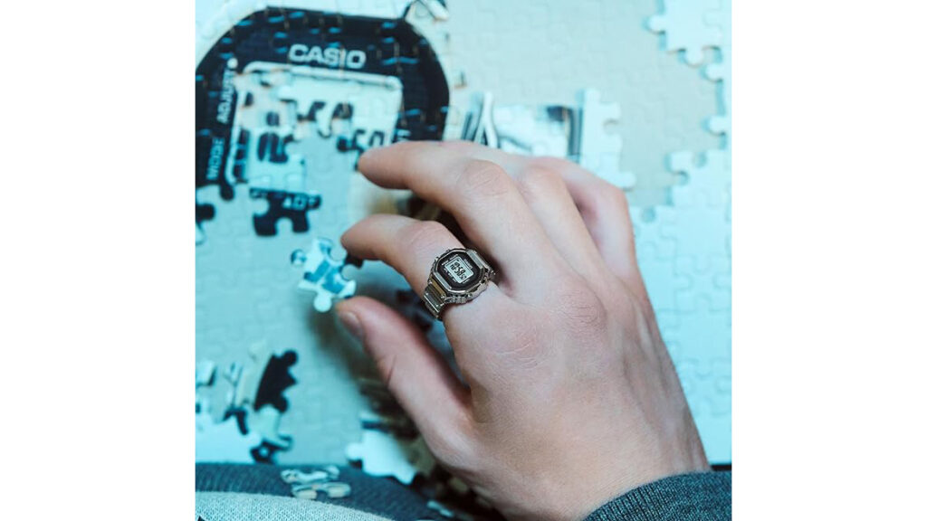 指先に宿る革新。CASIO50周年記念『CASIO RING WATCH』