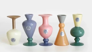 置くだけで空間が変わる。amabro「ツートン フラワーベース」