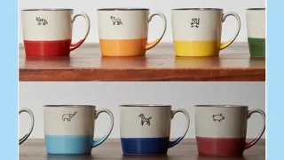 【美濃焼】掛け分けマグが可愛い！7色×動物デザインの人気マグカップ