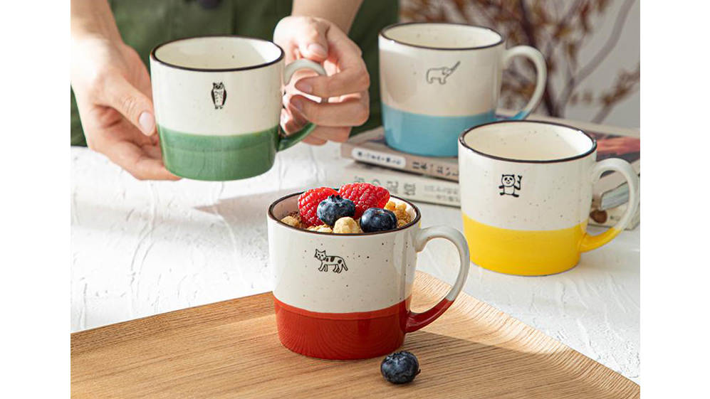 【美濃焼】掛け分けマグが可愛い！7色&times;動物デザインの人気マグカップ