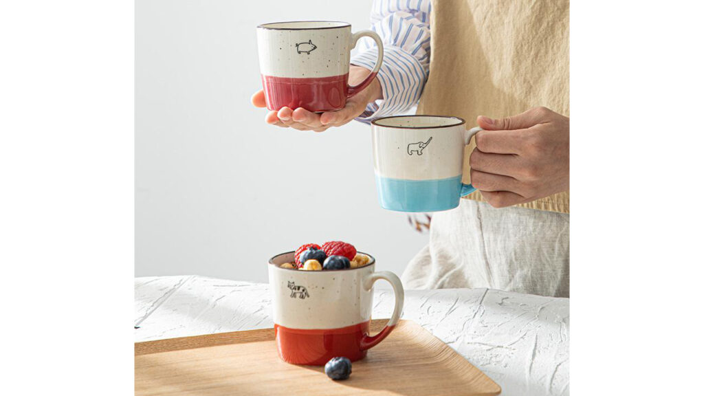 【美濃焼】掛け分けマグが可愛い！7色&times;動物デザインの人気マグカップ