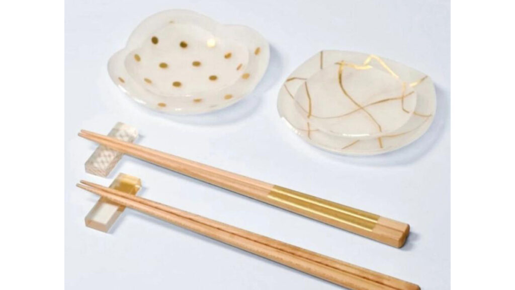 【贈り物に最適】toumei箔ギフトセット｜華やかなテーブルを演出する和食器