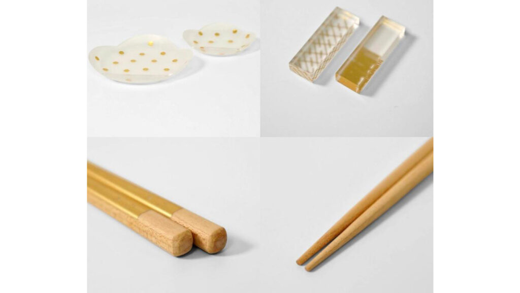 【贈り物に最適】toumei箔ギフトセット｜華やかなテーブルを演出する和食器