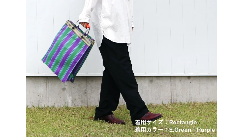 レトロ可愛いのにタフ!PUEBUCO『ストライプバッグ』が優秀すぎる