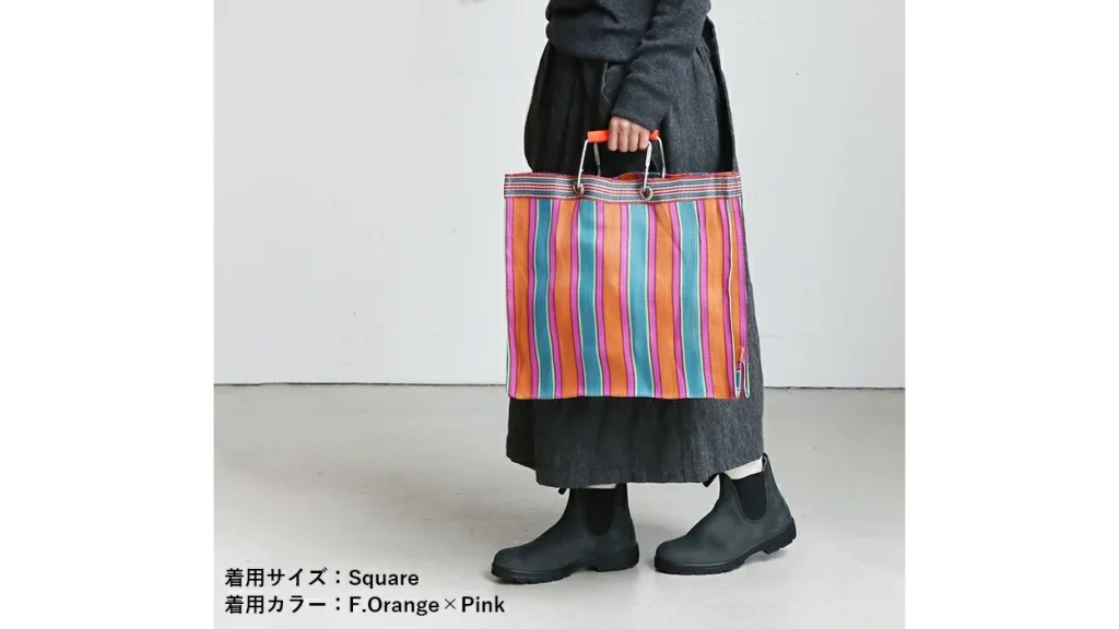 レトロ可愛いのにタフ!PUEBUCO『ストライプバッグ』が優秀すぎる