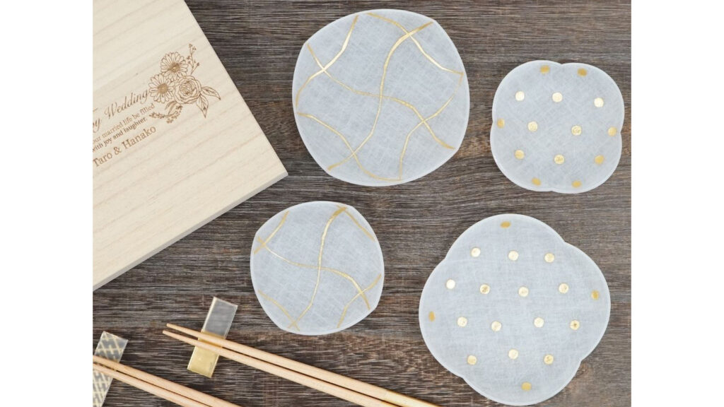 【贈り物に最適】toumei箔ギフトセット｜華やかなテーブルを演出する和食器