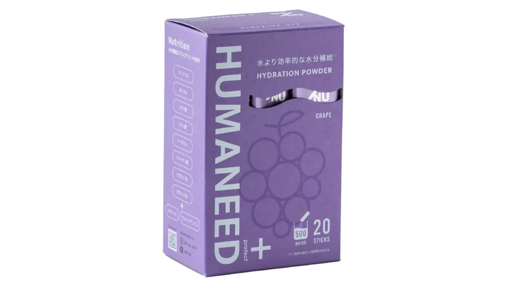 【熱中症対策にも】HUMANEED ハイドレーションパウダードリンク｜サウナ好きに人気の水分補給パウダー
