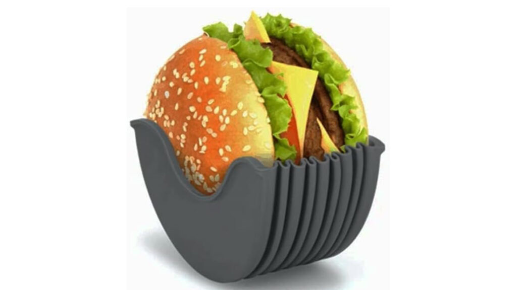 手を汚さずに食べられる！便利すぎる「ハンバーガーホルダー」で快適グルメタイム