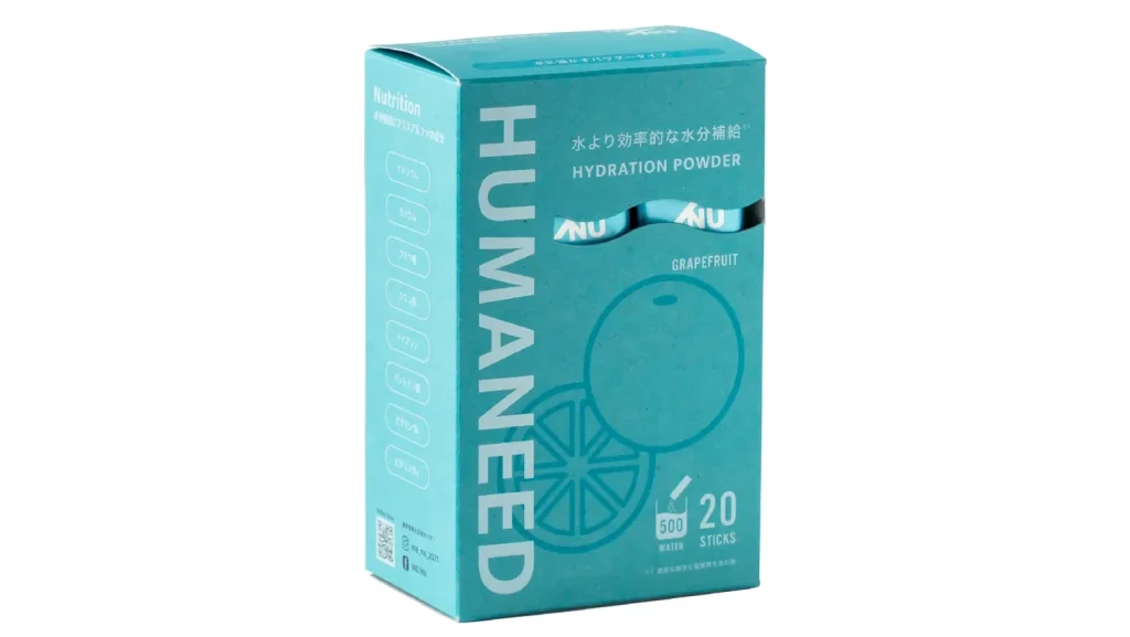 【熱中症対策にも】HUMANEED ハイドレーションパウダードリンク｜サウナ好きに人気の水分補給パウダー