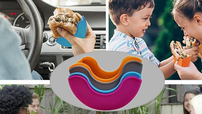 手を汚さずに食べられる！便利すぎる「ハンバーガーホルダー」で快適グルメタイム