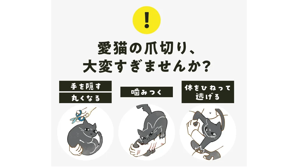 猫の爪切り対策に！anifull『アニサポ』で暴れる・噛むをサポート